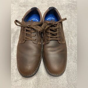 Nunn Bush & Bloom Memory Foam Men’s Shoe. Size 9 & 1/2 Wide. Brown.